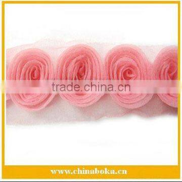 Flower shaped Garment Lace trimming, Garment accessories