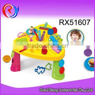 Education children color dough series toy play dough table