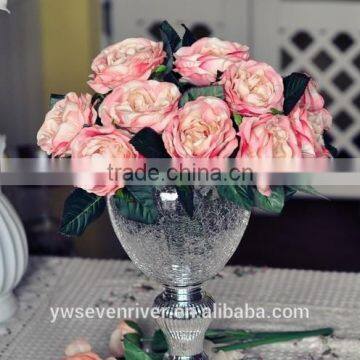 Fashion is pure and fresh European classical single roses zadeh simulation flowers shoot silk flowers decorated fake props