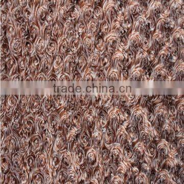 Fashion 100% Polyester Curly Plush Fabric photo-3