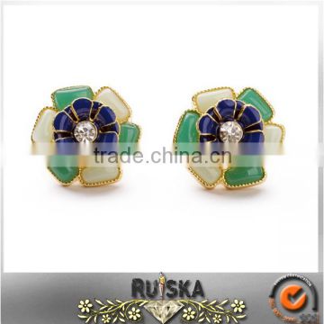 Flower Shaped Cheap Wholeasle Stud Earrings