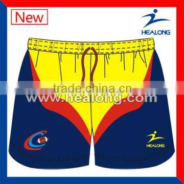 OEM Sublimation Rugby League Shorts Cool Pass Wear