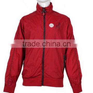 Men's custom 50D micro fiber track jacket