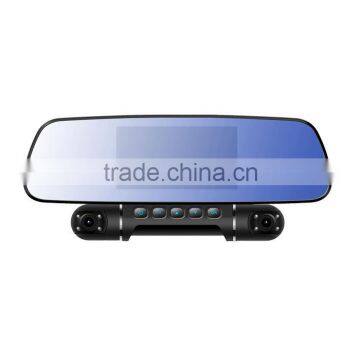 HD 1080P 180 Lens degree 43 inch TFT rear view mirror car monitor