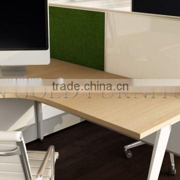 High-end Modern Wooden Computer Workstation for Office/ Call center ( SZ-WS385)