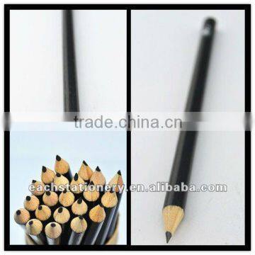 round shape HB black lead pencil/short pencils, logo available