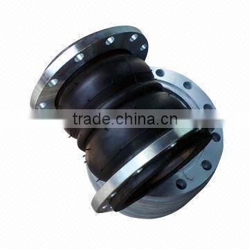 Rubber expansion joint pipe