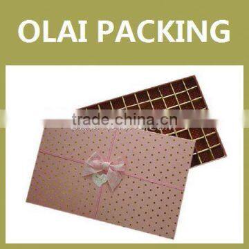 cheap eco-friendly gift chocolate box wholesale