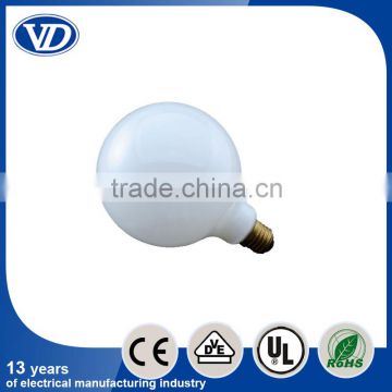 25W-40W-60W LED filament bulb 125mm diameter bulbG125W