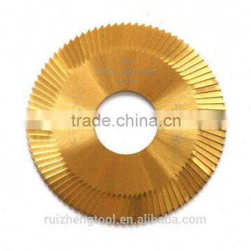 0022A-Ti side milling cutter_high precision HSS-Ti double angle milling cutters for wenxing 202 key copy machine