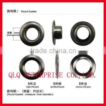 Metal Eyelet Button in Round Shape