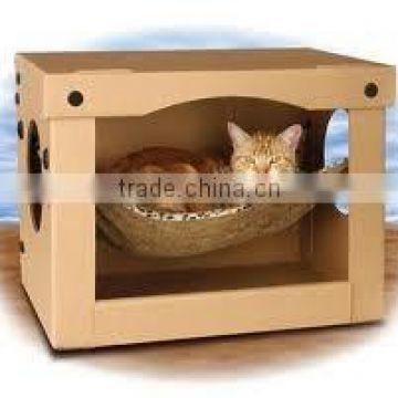 cardboard cat house