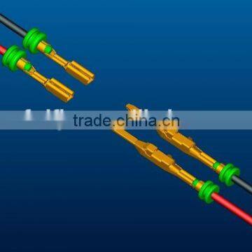 Wire to wire terminal crimp