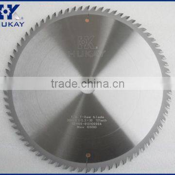 300mm*72T woodworking machinery tct circular saw blade