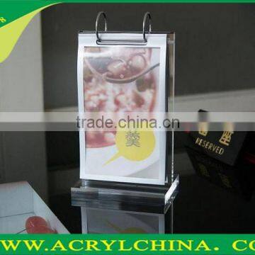 2015 Light box menu board, table menu stand, hanging restaurant menu board