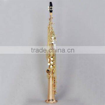 soprano saxophone, copper body