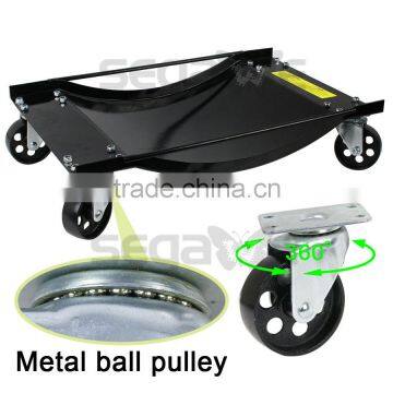 US Shipping ! 4pcs Tire Wheel Dollies Dolly Vehicle Car Auto Repair Moving Diamond photo-2