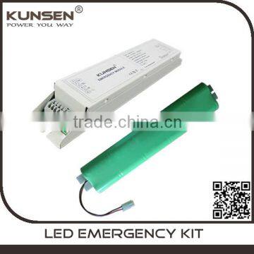 T8 18W / 36W / 58W led emergency light kits rechargeable battery pack