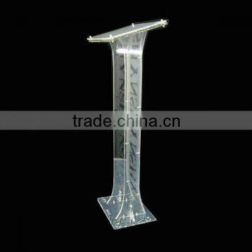 Customized Acrylic Magazine Display Stand,teaching Lectern Podium photo-3