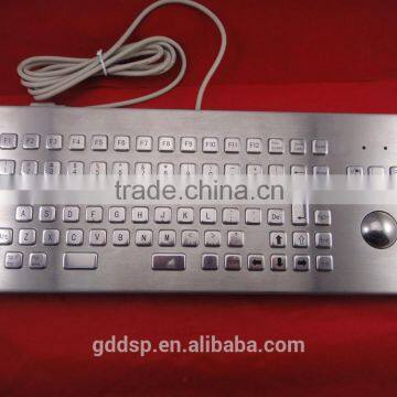 Hot sale metal mechanical keyboard with trackball