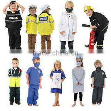 Children Kids Boys Girls Emergency Services Fancy Dress Up Costume Outfit BC132