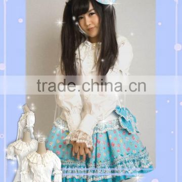 Y-248 Wholesale Lovely Girls PYON PYON Lolita Puff Sleeves Blouse