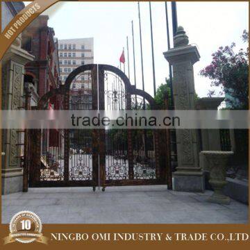 Advanced Germany machines factory supply double door iron gates