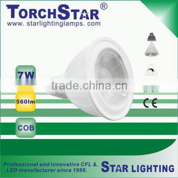 50mm GU5.3 LED spot lamp 36/60 degrees beam angle