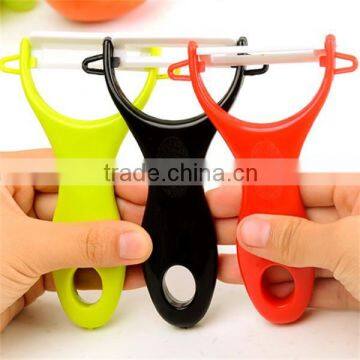 Vegetables and fruit colorful ceramic peeler J072