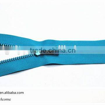Magic Blue Plastic Zipper Manufacturer Wholesale Plastic Zipper for Garment and Bag photo-3