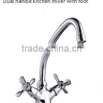 Dual handle kitchen mixer