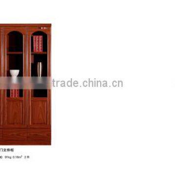 Wooden cabinet with basket drawers