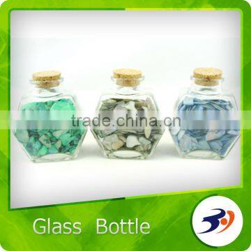 Sand Shell Glass Bottle Sand Glass Bottle