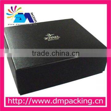 high quality black cardboard gift box