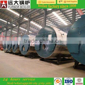 120,0000kcal/hr heavy oil fired steam boiler for diary processing