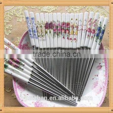 Porcelain chopstick made by Jieyang factory directly