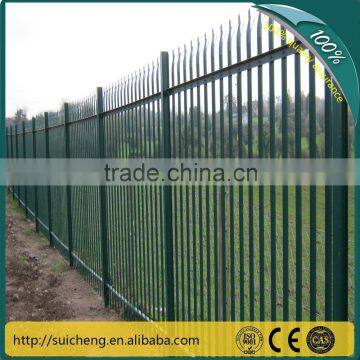 wrought iron short fence/garden steel fencing(Guangzhou Factory)