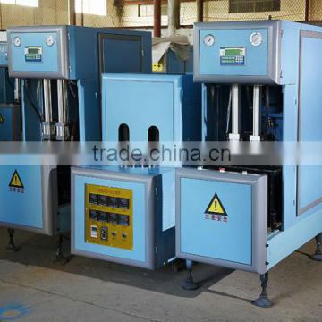 Semi-automatic pet stretch blow moulding machine