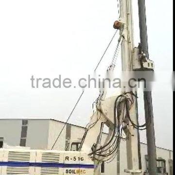 Used pilling rig Soilmec R516 italy Rotary Drilling Rig