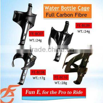 Bicycle Full Carbon 3K Clear or UD Matte Water Bottle Cage