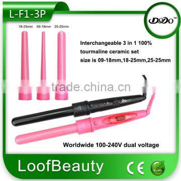 Led Lcd Tempreture Display Hair Rollers With 3 or 5 Sizes photo-2