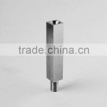 SS/Stainless steel Straight pin-square tube fittings