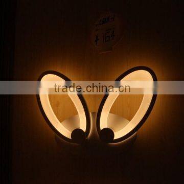 flexible LED acrylic sconces lamp 3000-3200k smart led light 2*15w