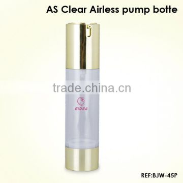 15ml 30ml Plastic Airless Cosmetic Bottle 20ml