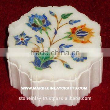 Natural Stone Inlay Box