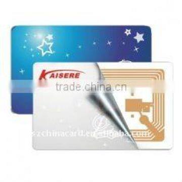 433-840-960 plastic programmable UHF RFID card