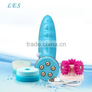 Rechargeable Electronic Facial Cleanser Machine for Personal Care photo-4