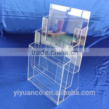 factory ISO 9001 clear a4 acrylic box, a4 acrylic holder