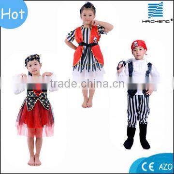 Halloween party child Caribbean pirate costume