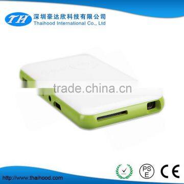 Professional mini Smart Phone DLP Projector Built in 5000mAh Li-ion Battery Can be use as Power Bank for iPhone6 Mini projector